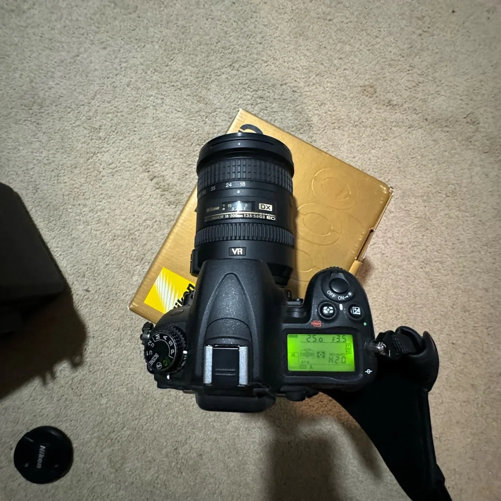 Nikon Black Digital Camera with Advanced Features
